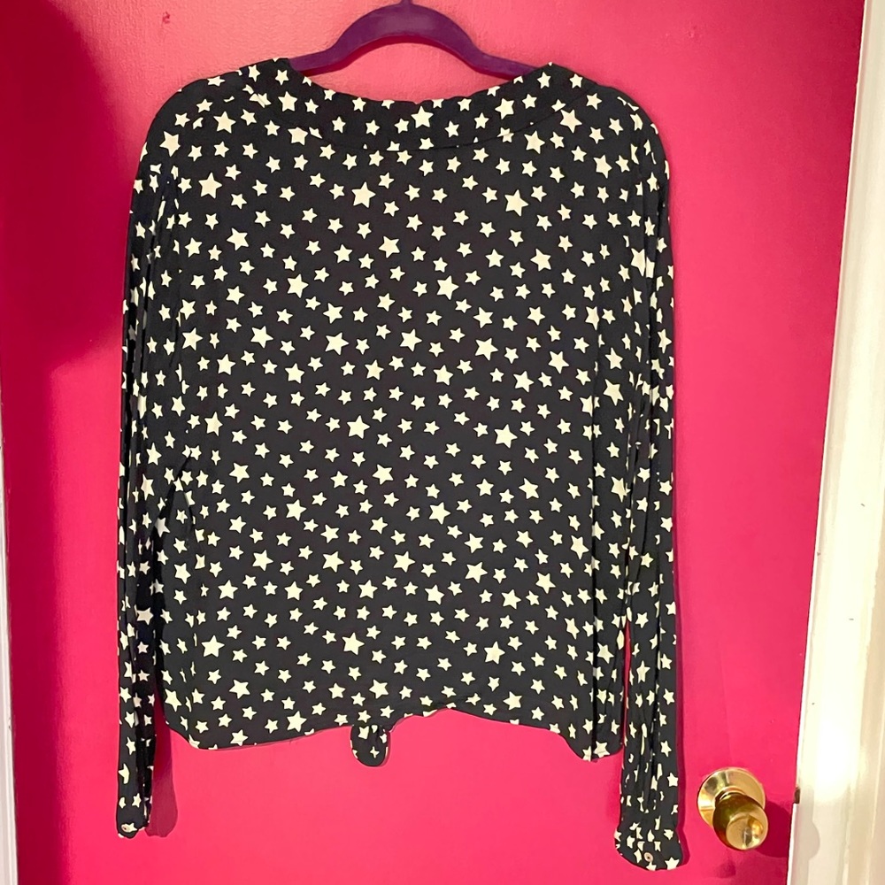Star Navy Button Down - image 3